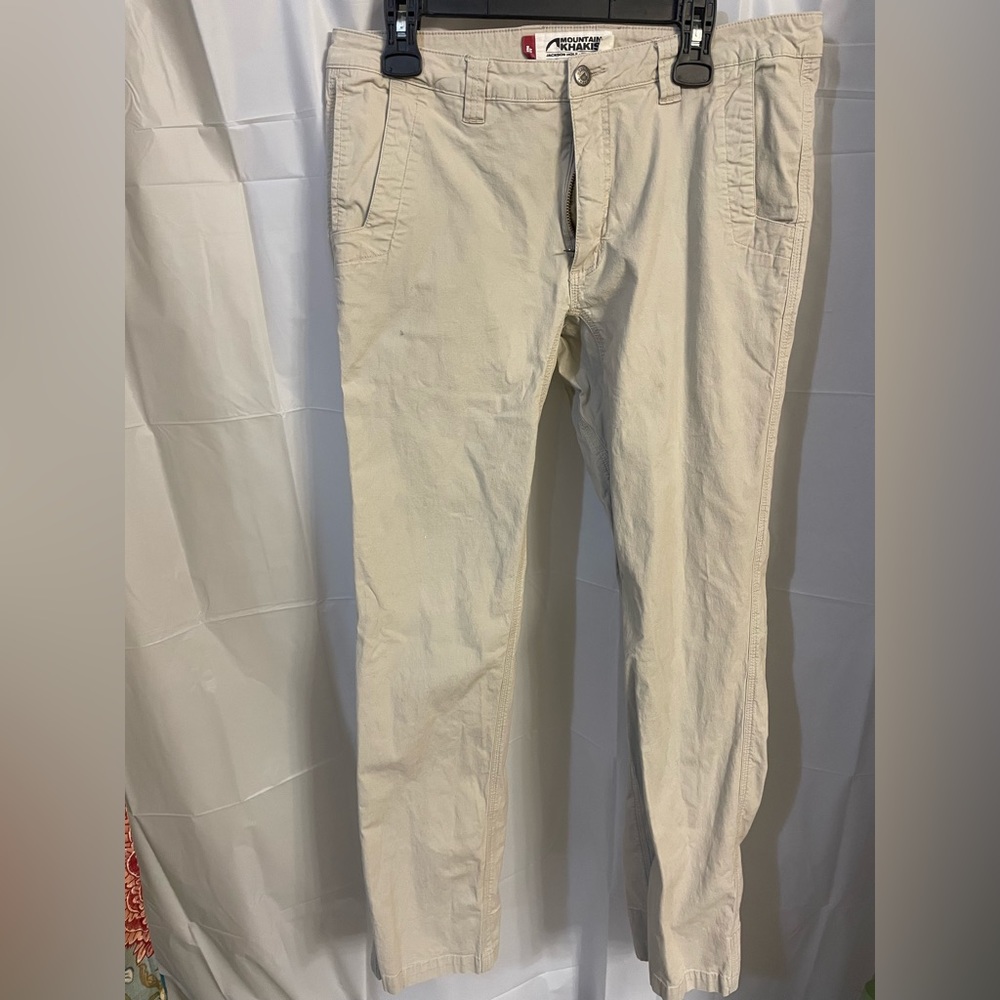 Mountain khaki pants. 35/34 slim fit